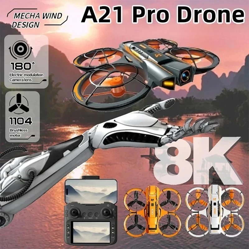 Drone Surveying - Drone A21 Pro Original 4K Profesional