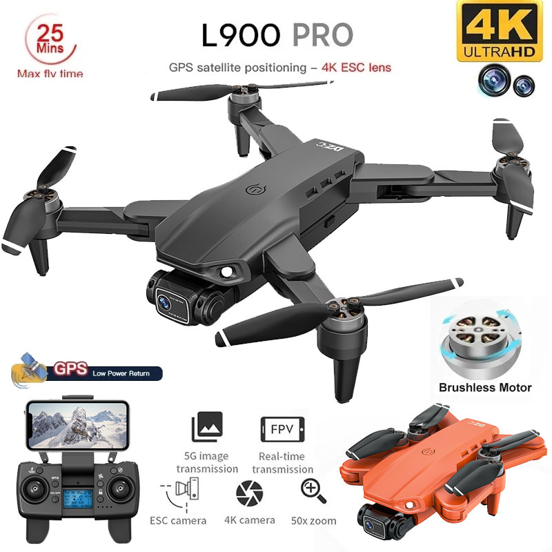 Drone Surveying - L900 Pro Drone mainan kamera ganda