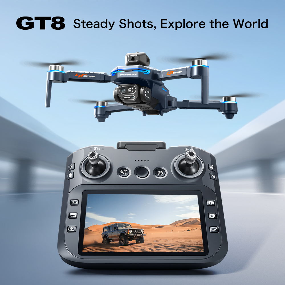 Drone Lipat GT8 Max 8K HD Prof - Drone Surveying ulasan dan harga