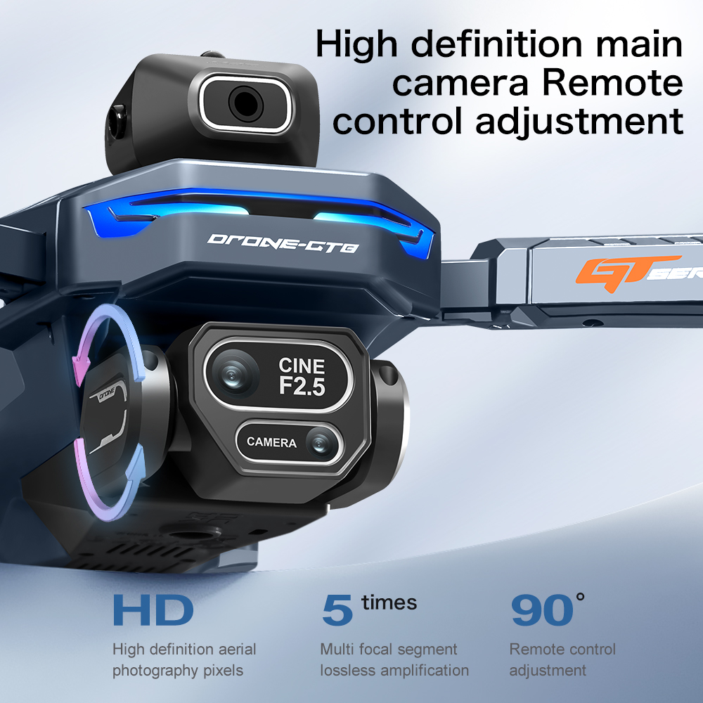 Drone RC GT8 HD BARU 4K Profes - Drone Surveying ulasan dan harga